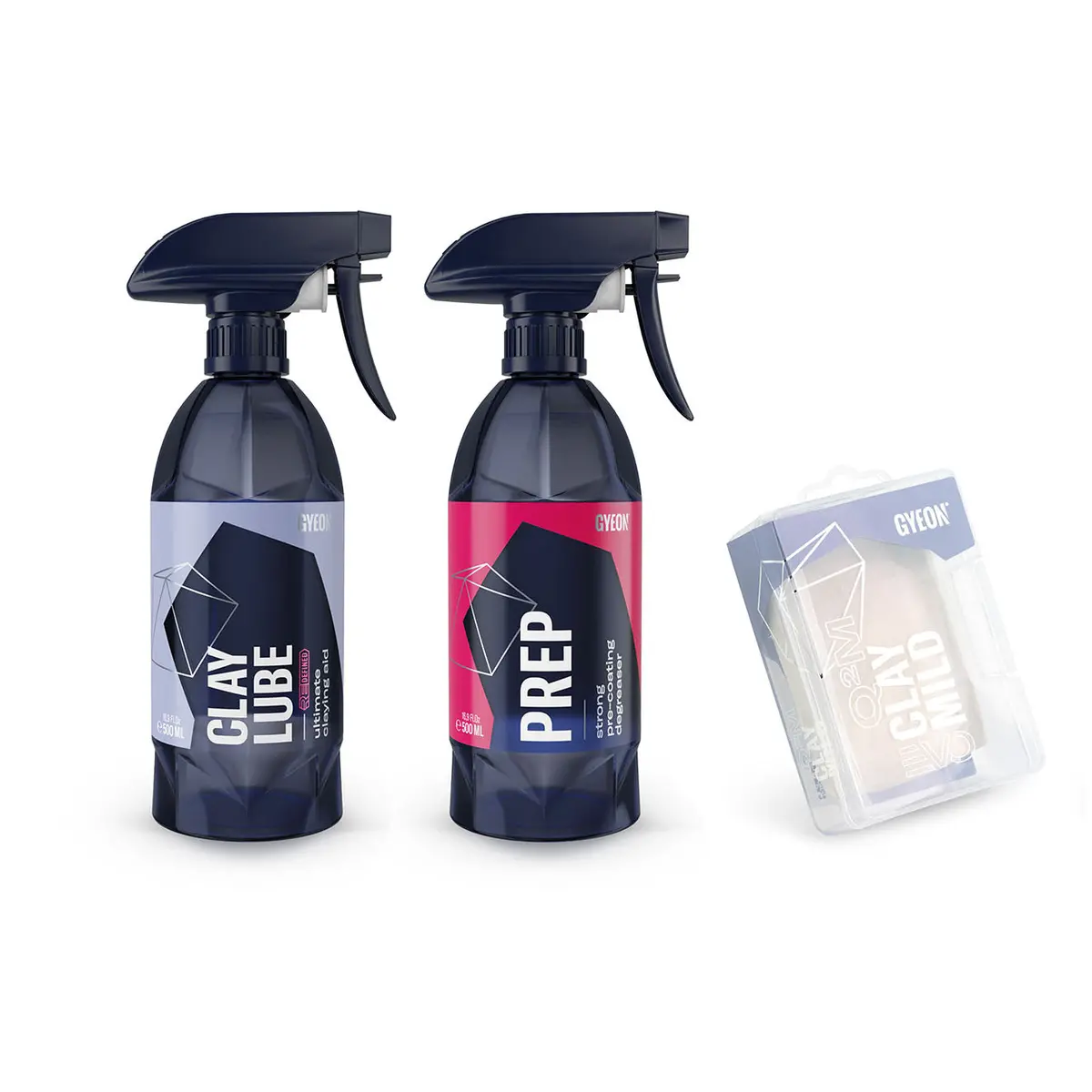 Gyeon Paint Preparation Kit (Mild & Coarse Clays) (*) 2