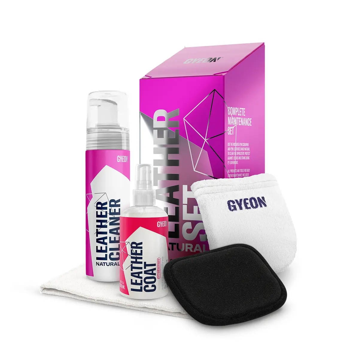 Gyeon Q2m Leather Set Natural - Clean & Protect 1