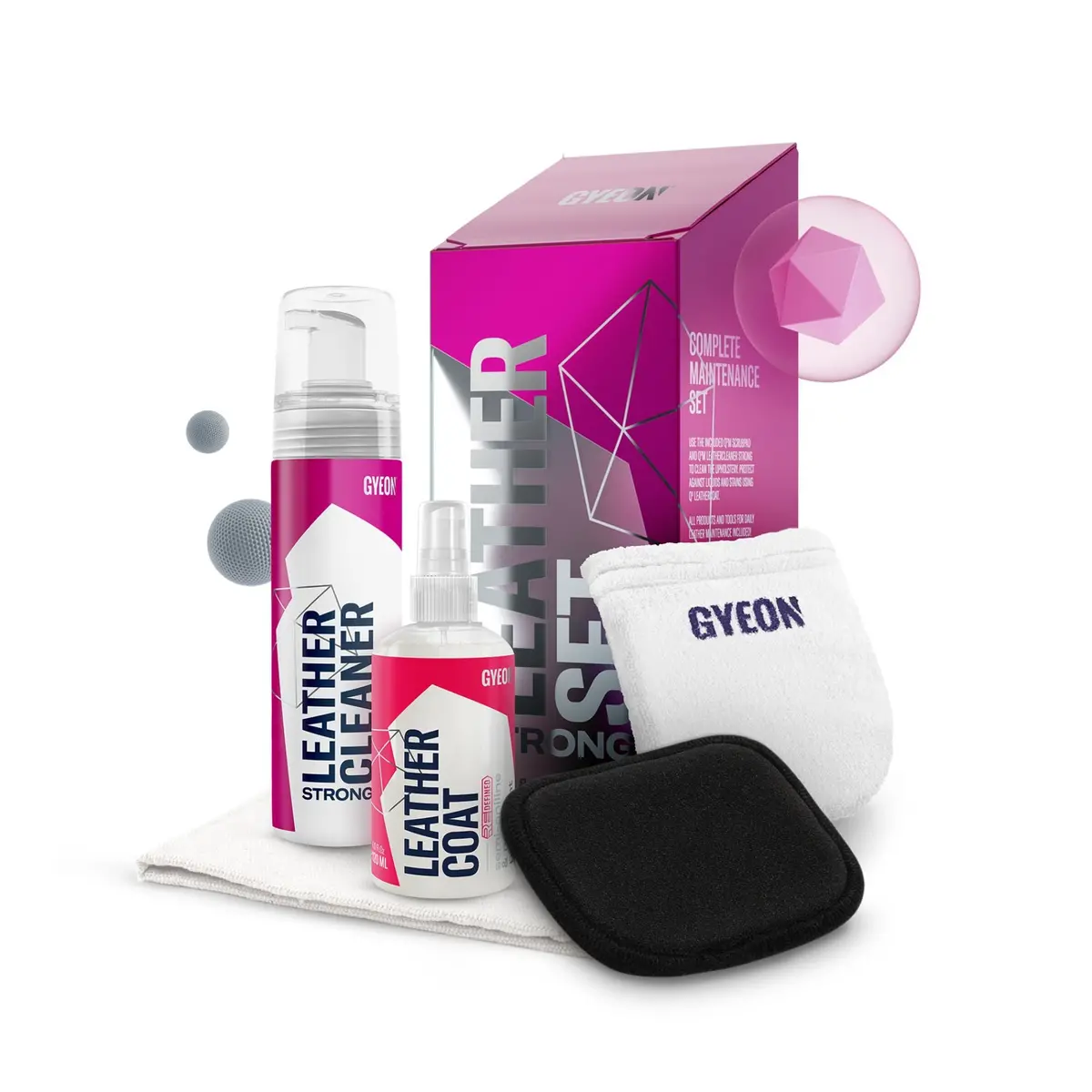 Gyeon Q2m Leather Set Strong - Clean & Protect 1