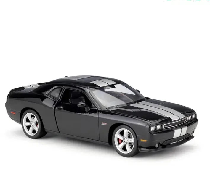 Carro Colecionavel  2008 Dodge Challenger Srt8 Assembled Version Escala 1:24 1