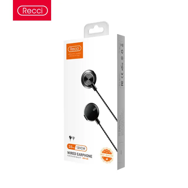 Auriculares Recci Rep L07 3.5Mm 120Cm 1