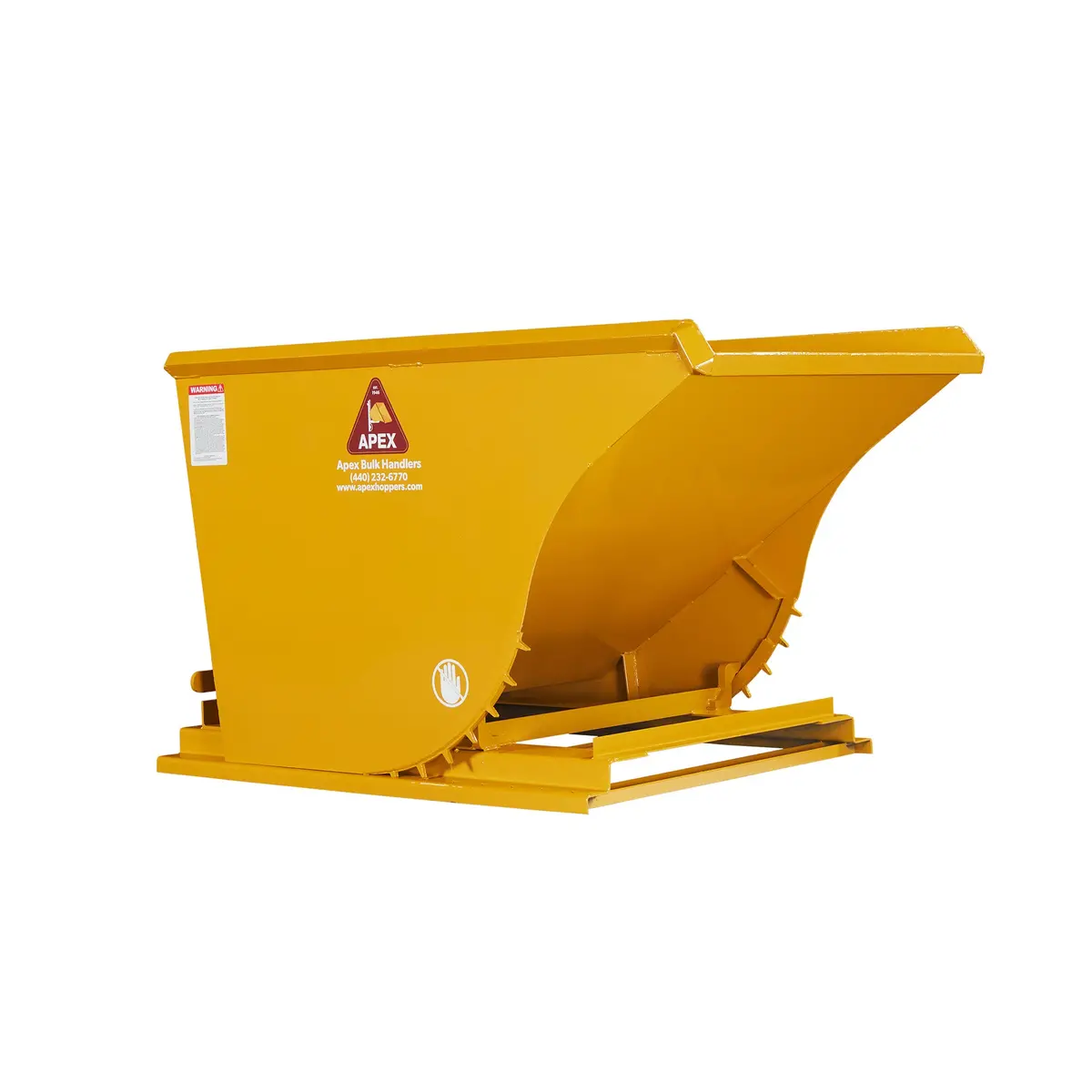 Heavy Duty Hopper - 2 Cubic Yards - 6,000 Lbs Capacity 1
