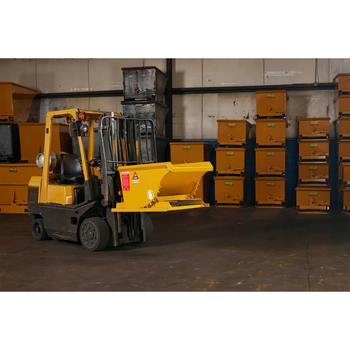 Heavy Duty Hopper - 0.25 Cubic Yard - 4,000 Lbs Capacity 2