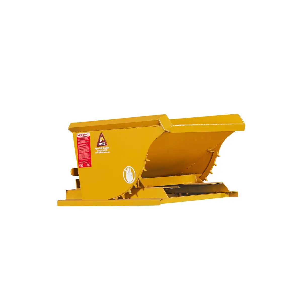 Heavy Duty Hopper - 0.25 Cubic Yard - 4,000 Lbs Capacity 1