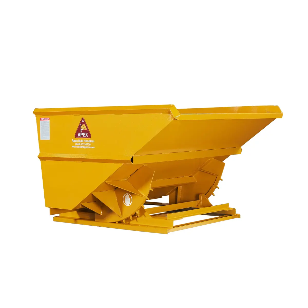 Heavy Duty Hopper - 3 Cubic Yards - 8,000 Lbs Capacity 1