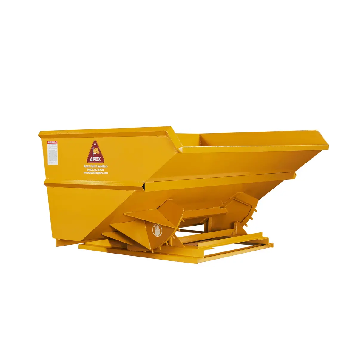 Heavy Duty Hopper - 4 Cubic Yards - 8,000 Lbs Capacity 1