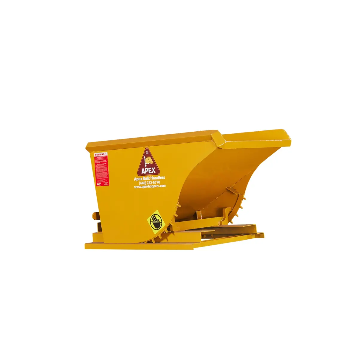 Heavy Duty Hopper - 0.5 Cubic Yard - 4,000 Lbs Capacity 1
