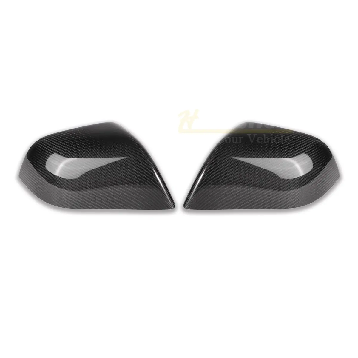 Model 3/Y Real Carbon Fiber Rearview Mirror Cover For Tesla Model Y 1