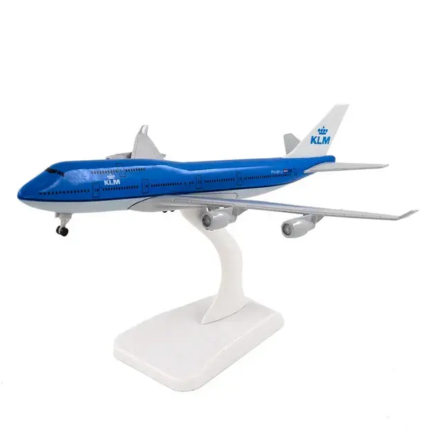 Avião Colecionável Klm A320 Escala 50 Cm 1