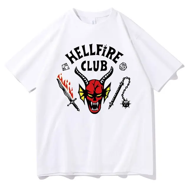 Camisolas Stranger Things Hellfire Club - Tamanho Juvenil 3