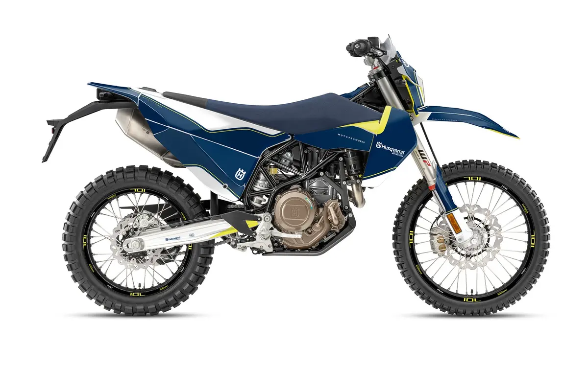 Husqvarna 701 Enduro 2026 Graphics - "Heritage" (Blue) 1