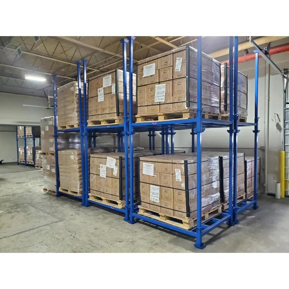 High-Capacity Portable Stack Racks - Maximize Storage Efficiency 1