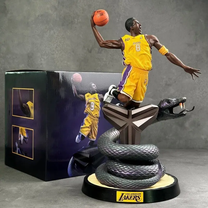 Figura De Ação Kobe Bryant Los Angeles Laker Edição Limitada 38Cm - Black Mamba Edition 1