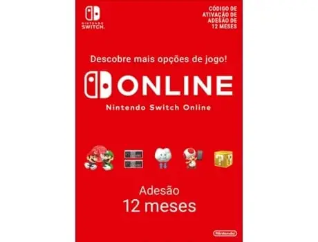 Nintendo Swtich Online  Individual Membership Egift (Conta Portuguesa) - Digital - Envio Por Email/Whatsapp 3