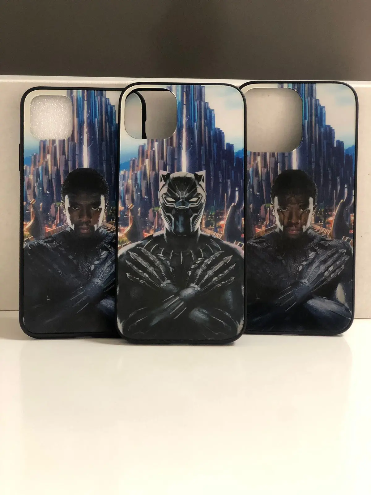 Capa Protetora 3D Iphone Pantera Negra - Novo 1