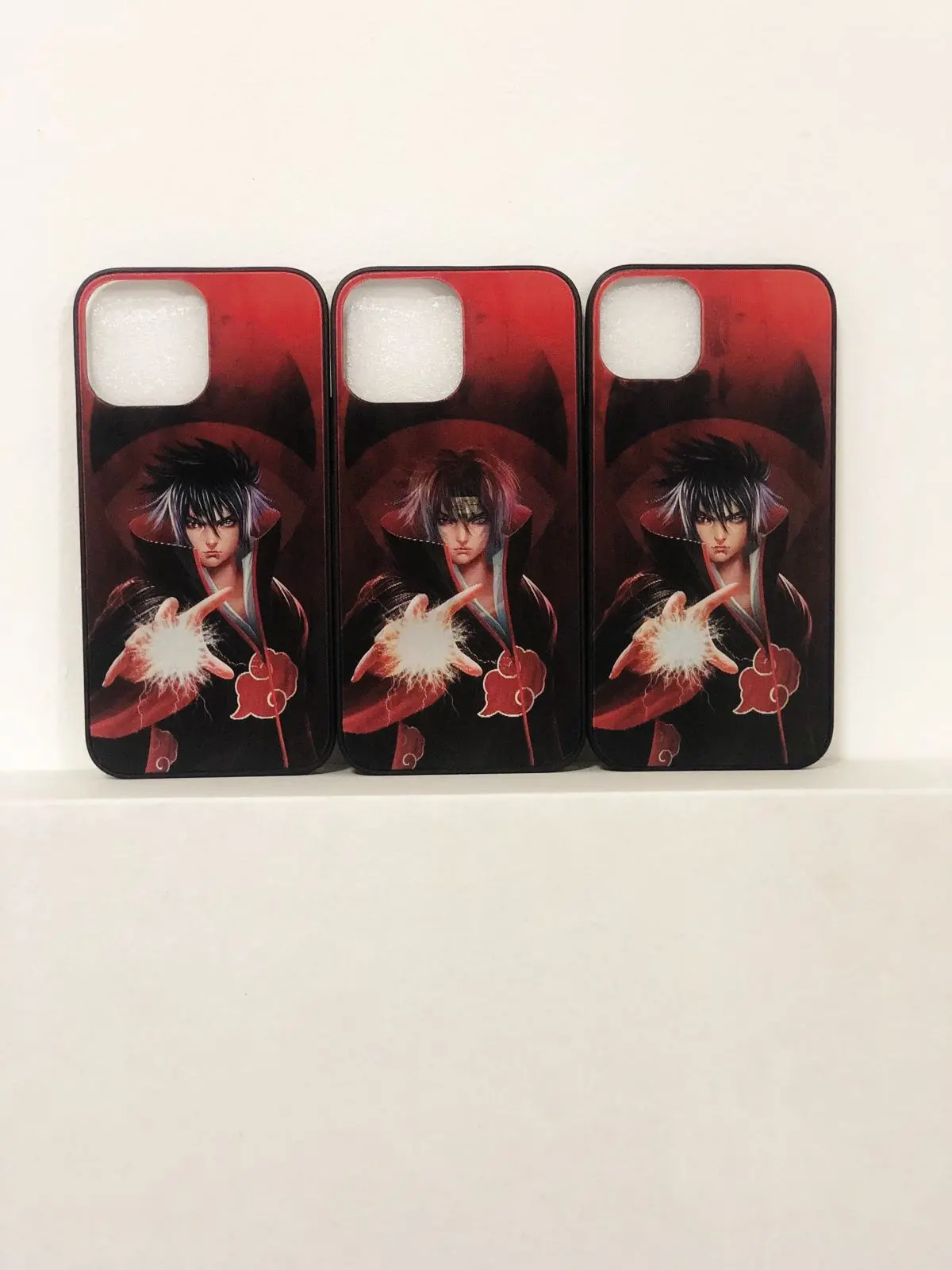 Capa Protetora 3D Iphone Sasuke E  Itachi - Novo 1