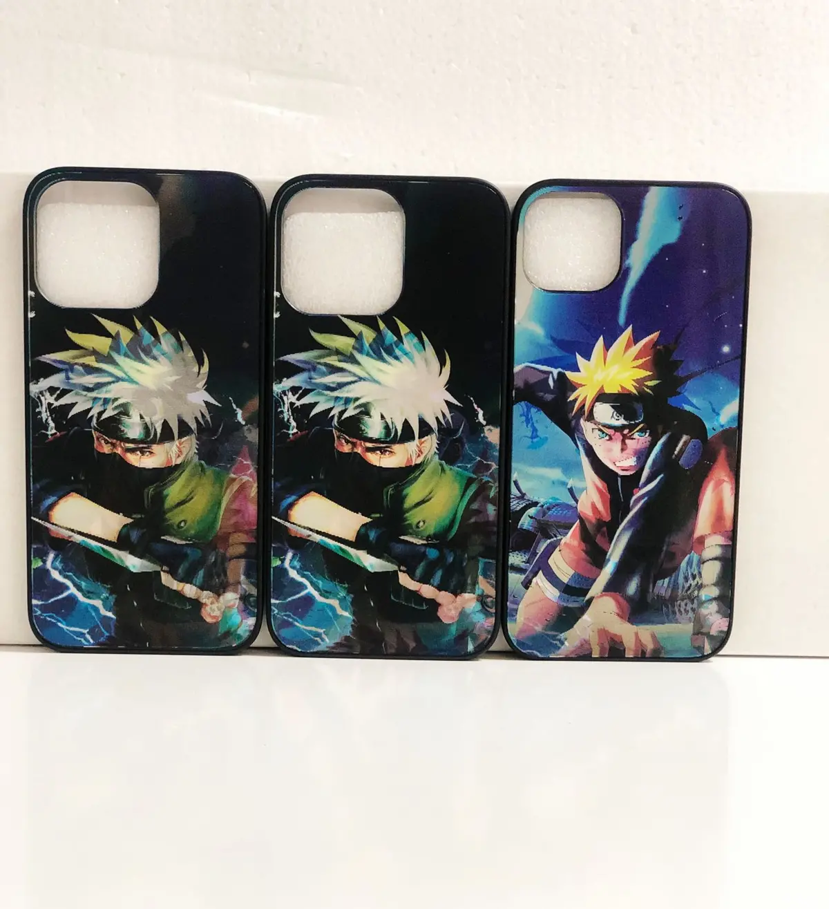 Capa Protetora 3D Iphone Naruto Kakashi - Novo 1