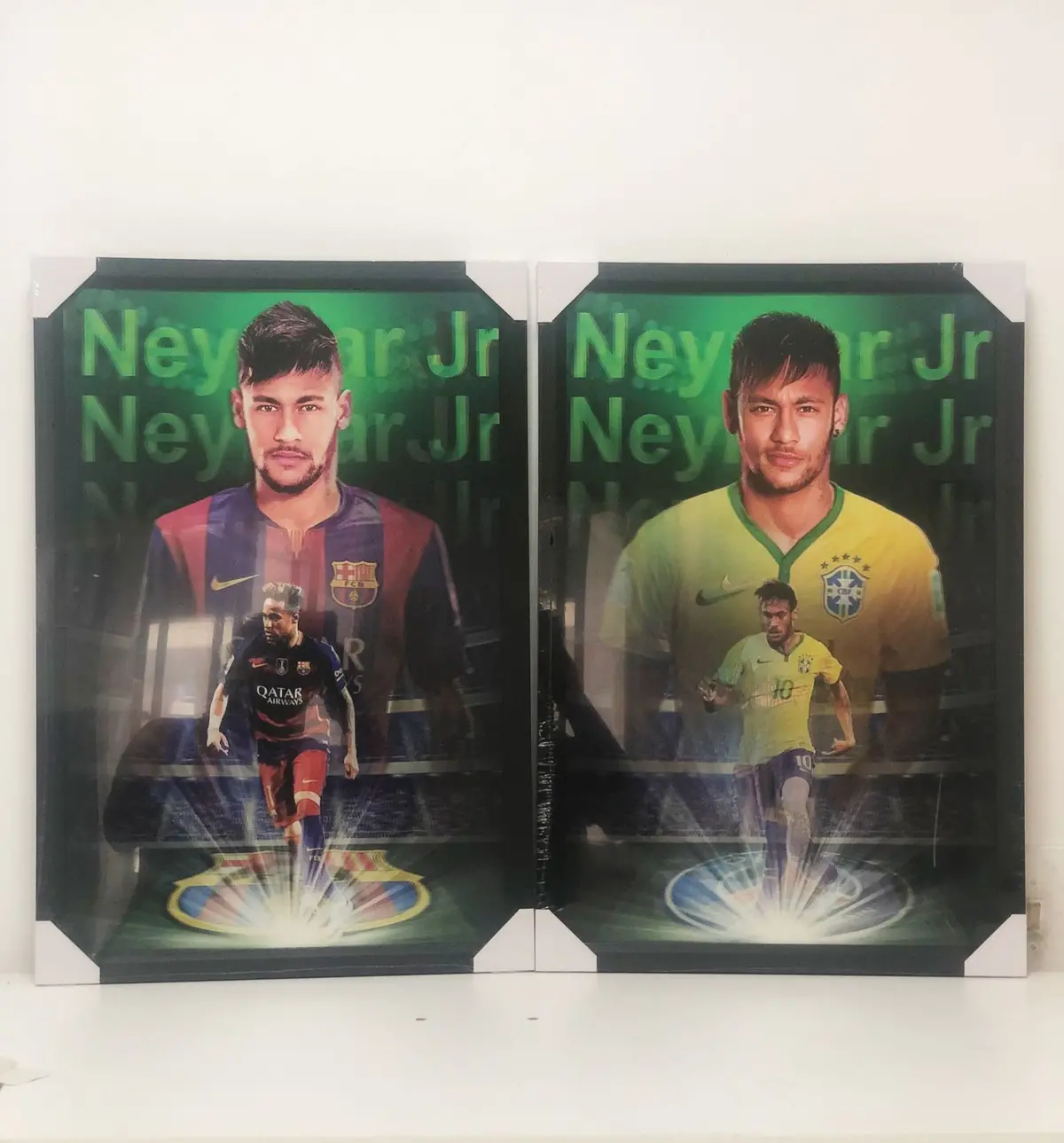 Quadro Decorativo 3D Neymar Júnior - Dimensão 66.5Cm X 31Cm X 46.5Cm 1
