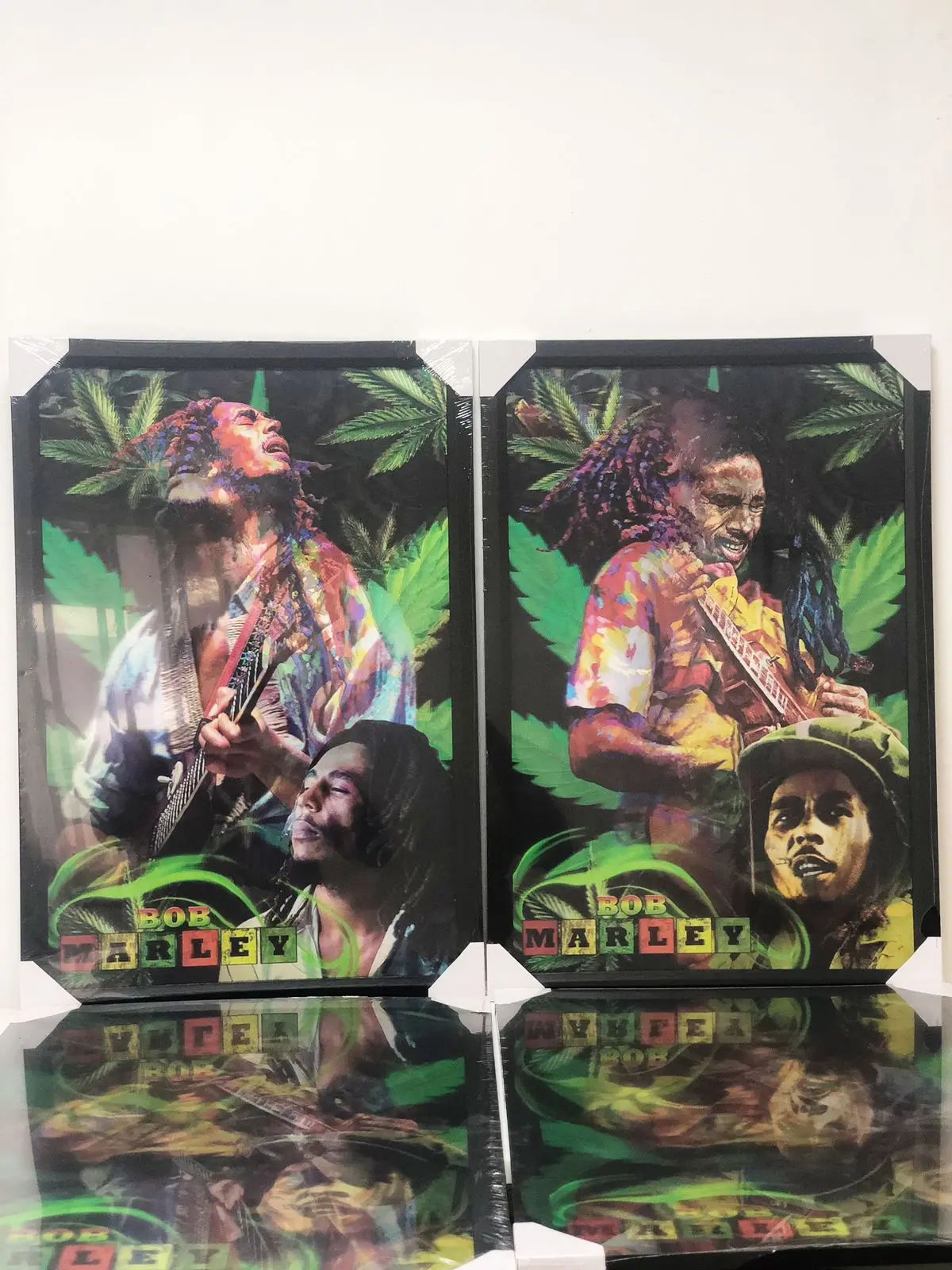 Quadro Decorativo 3D Bob Marley - Dimensão 66.5Cm X 31Cm X 46.5Cm 1