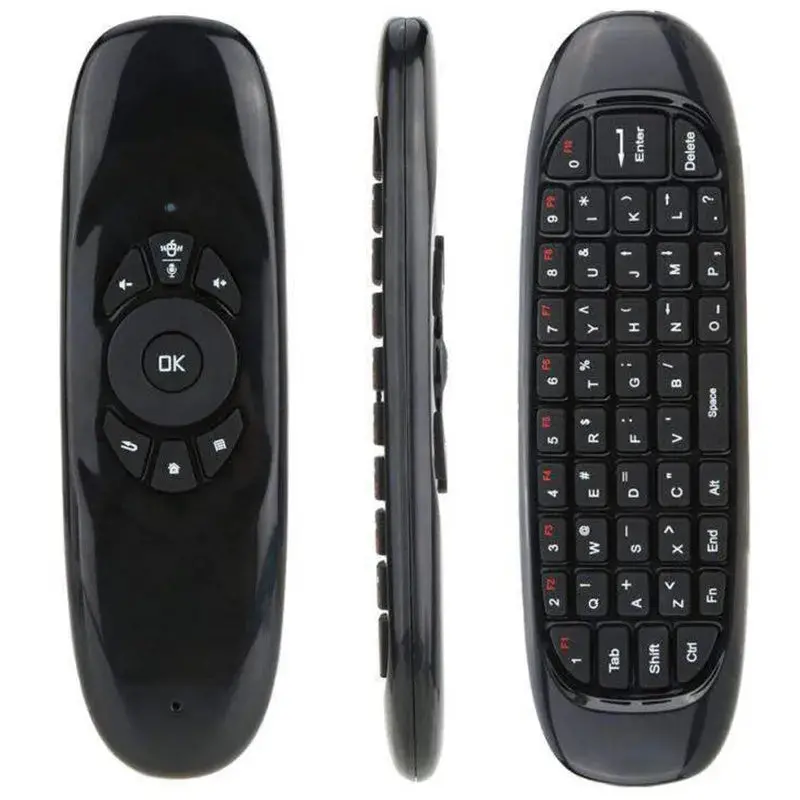 Rato Teclado Remoto Com Detenção De Movimento E Luz Colorida Air Mouse Para Tv, Pc,Consola Gaming, Tablet All-In-One 1
