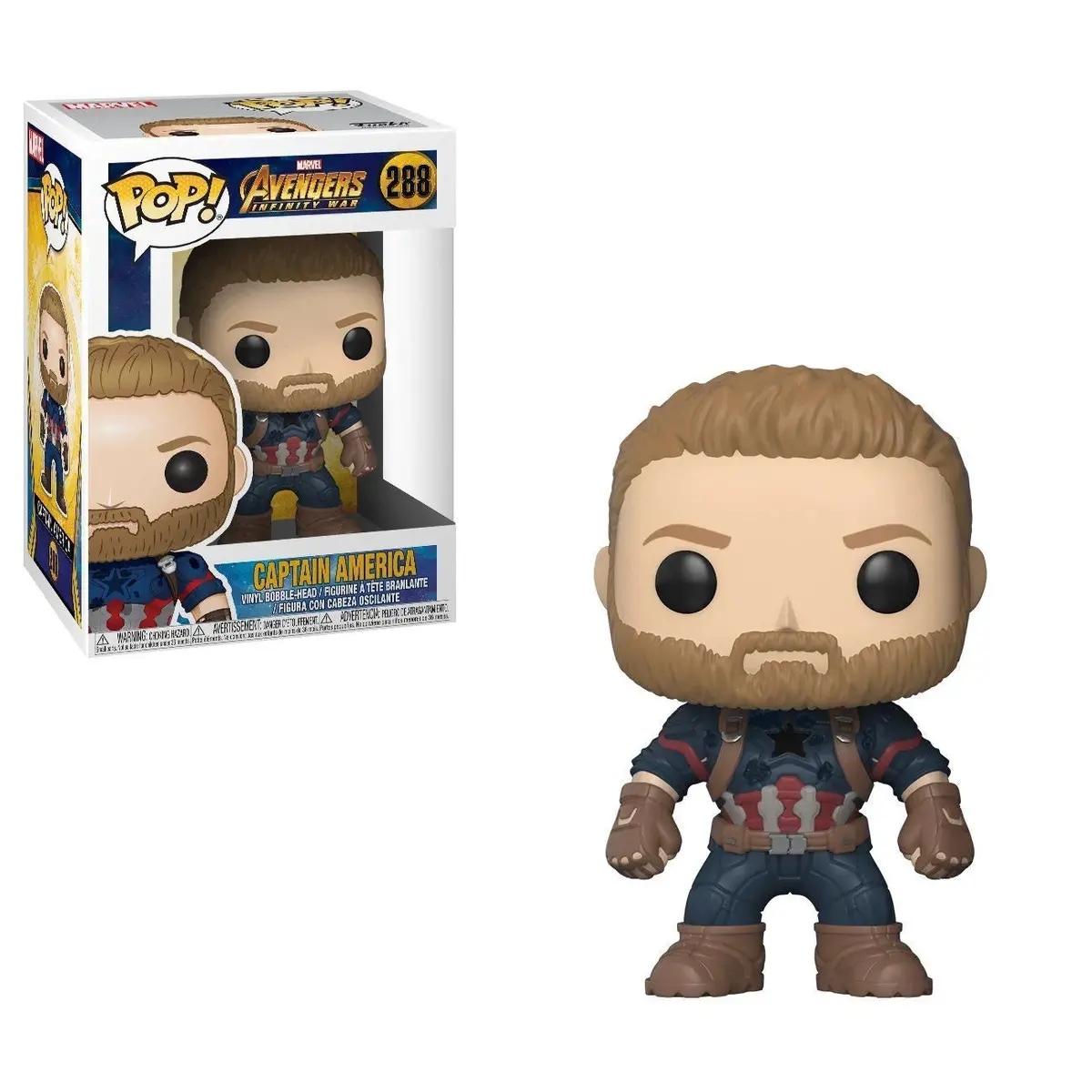 Funko Pop Capitão América - Marvel 1