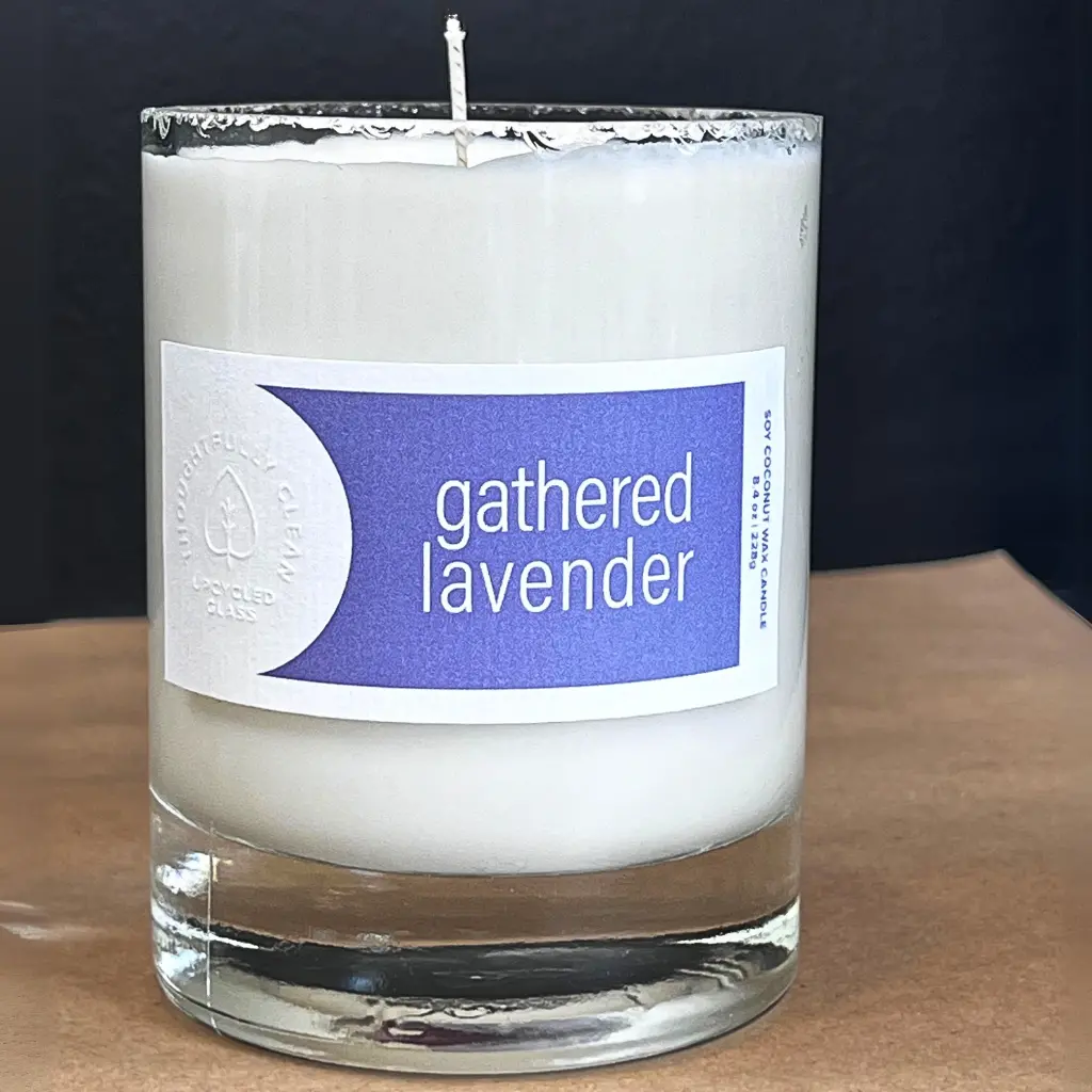 Lavender Candle 1