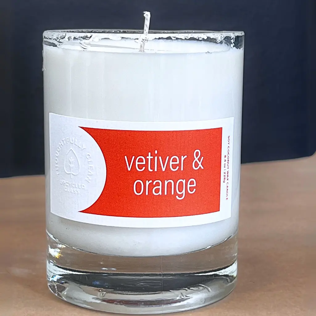 Vetiver Orange Candle 1