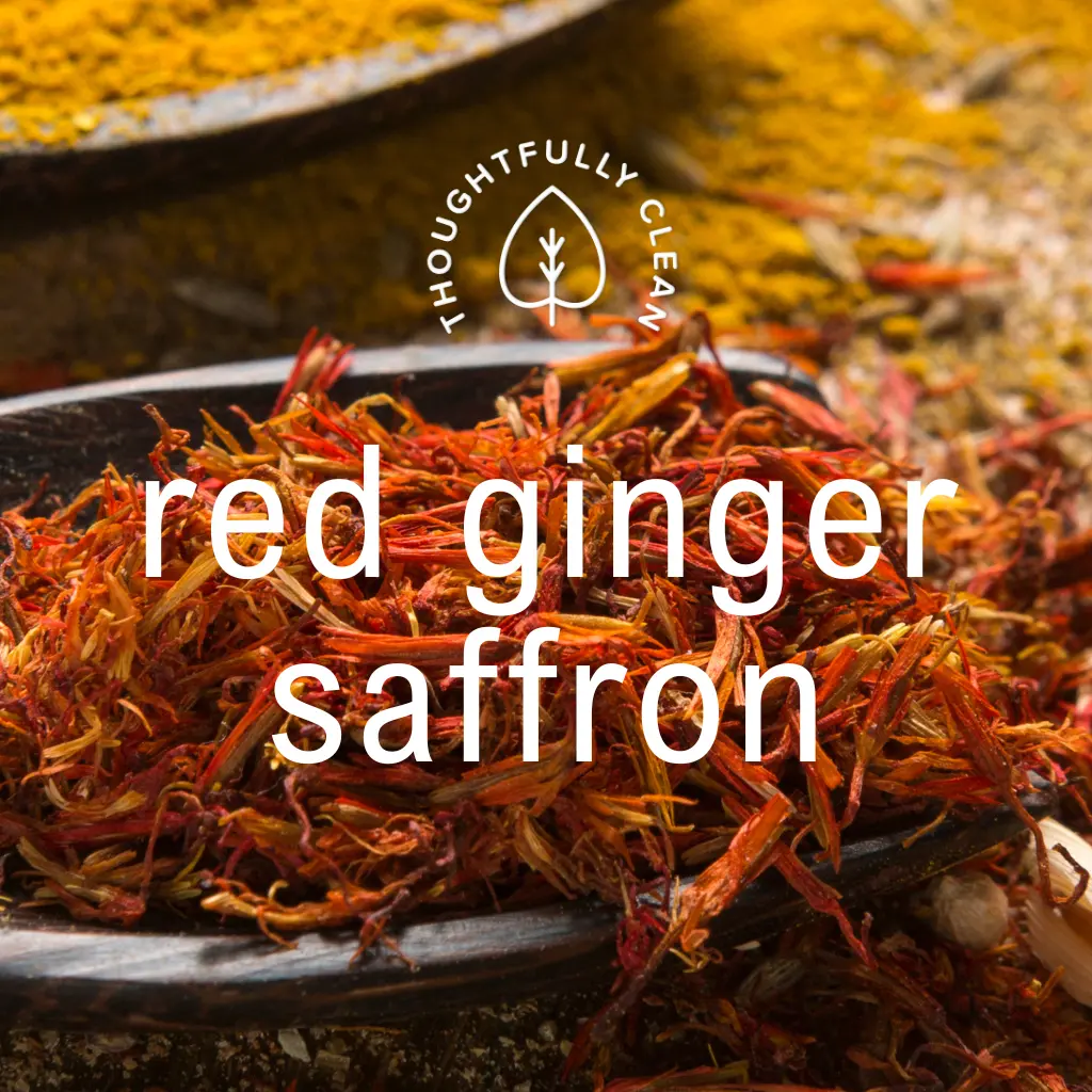 Red Ginger Saffron Candle 2