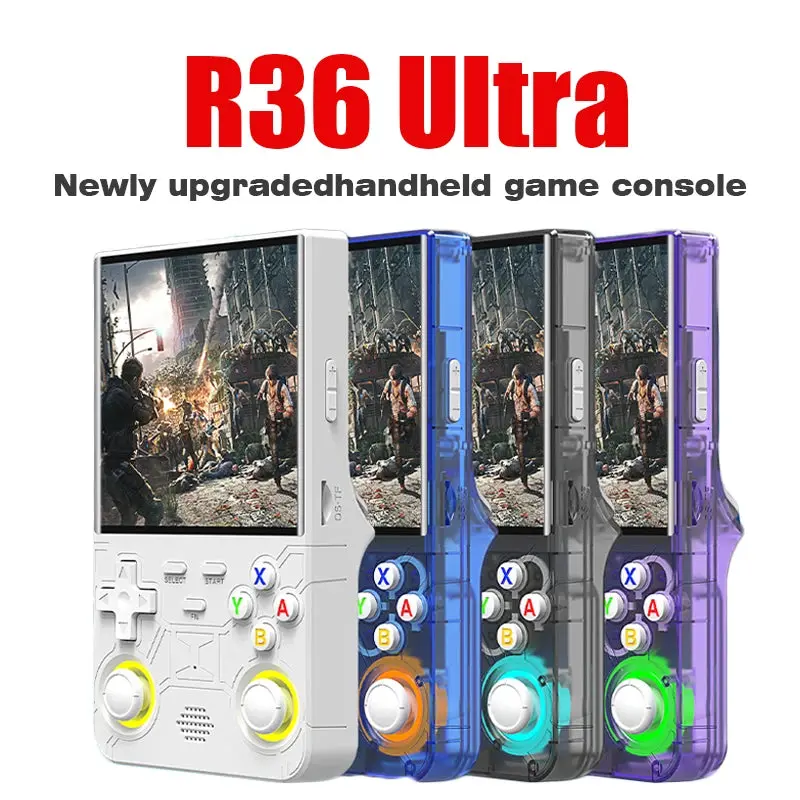 Consola Retro Emulador Portátil R36ultra + 15,000 Jogos Clássicos- Novo 1