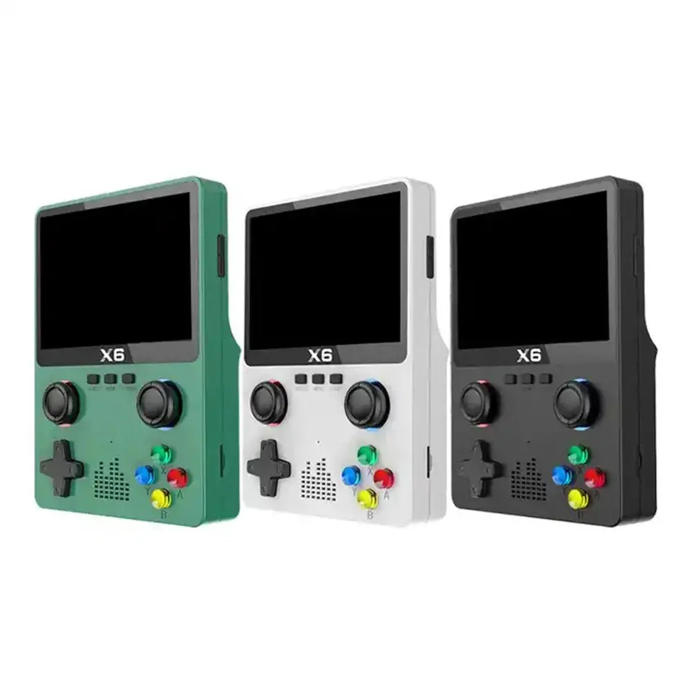 Consola Retro Emulador Portátil X6 +10,000 Jogos Clássicos - Novo 1