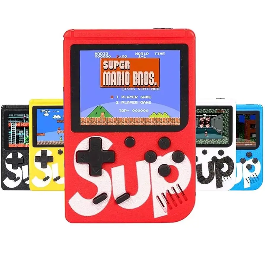Consola Sup Retro Emulador Portátil +400 Jogos Clássicos Novo 1