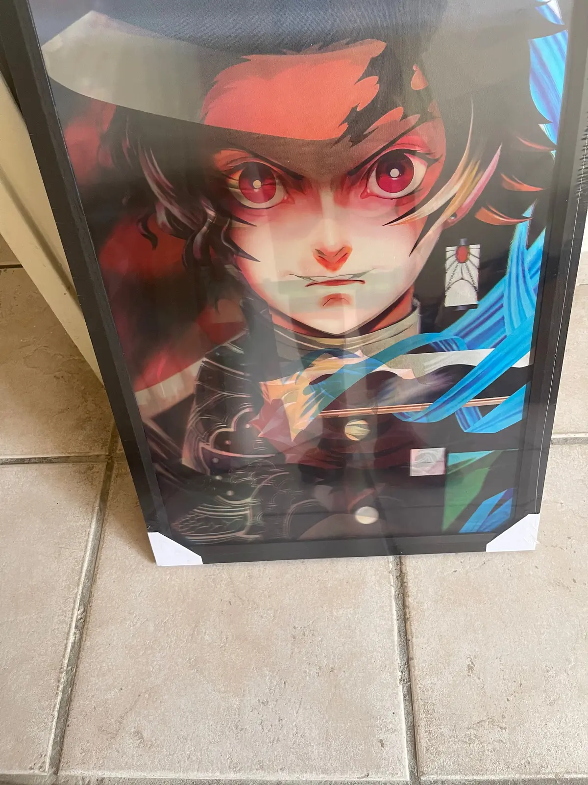 Quadro Decorativo - Demon Slayer - Dimensão 66.5Cm X 31Cm X 46.5Cm 1