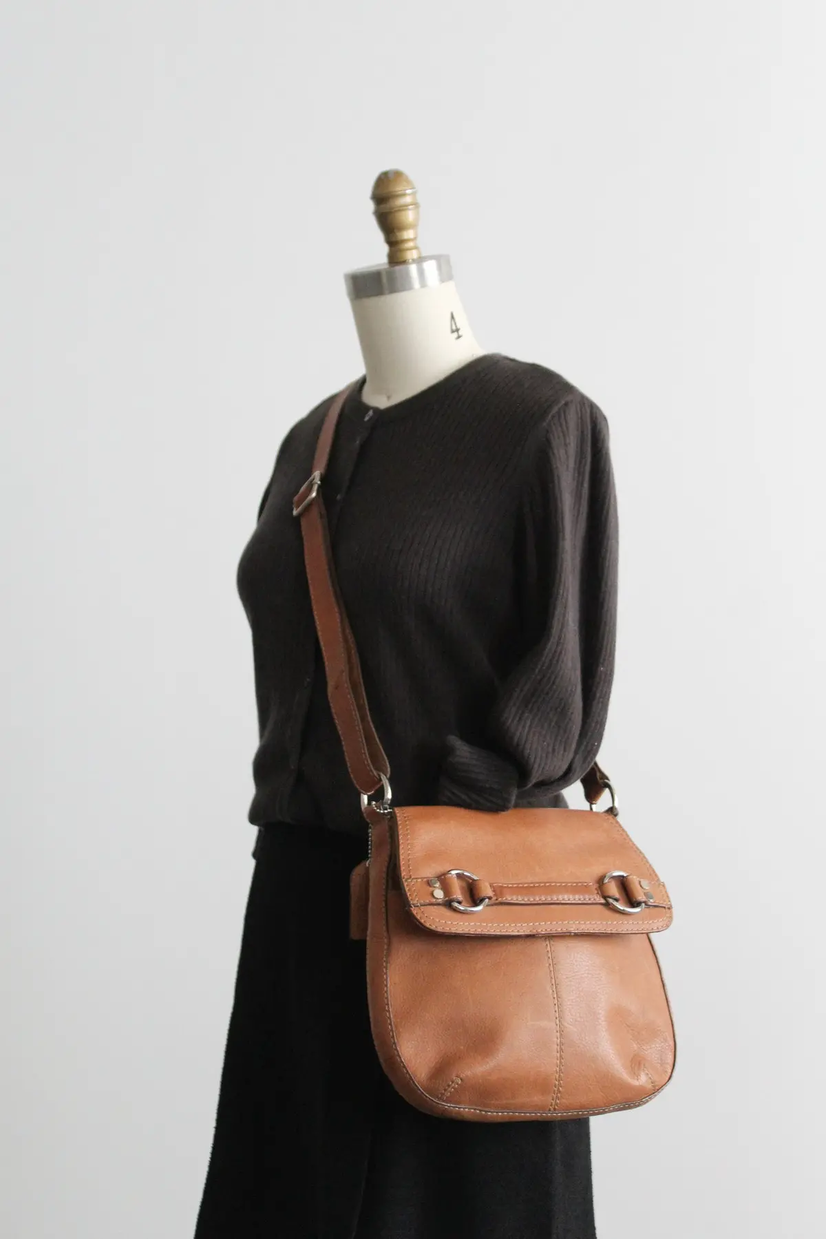 Honey Leather Bag 1