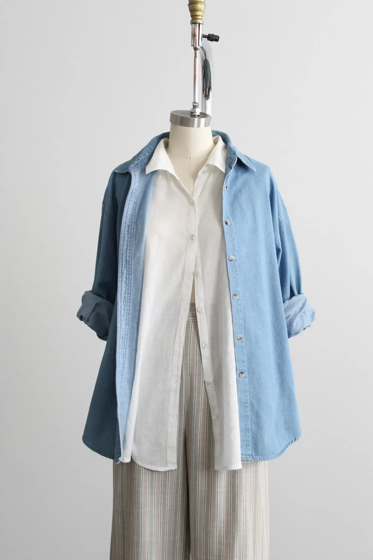 Hudson Falls Denim Work Shirt 1