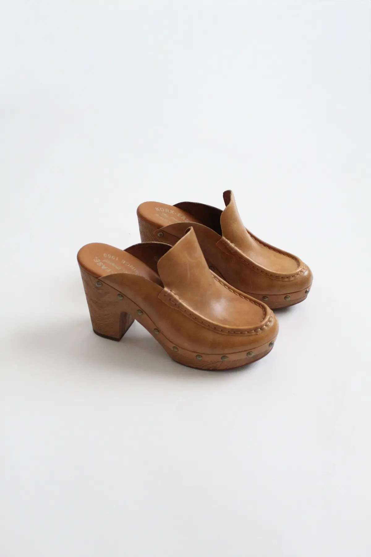 Stacked Clogs Sz. 7 2