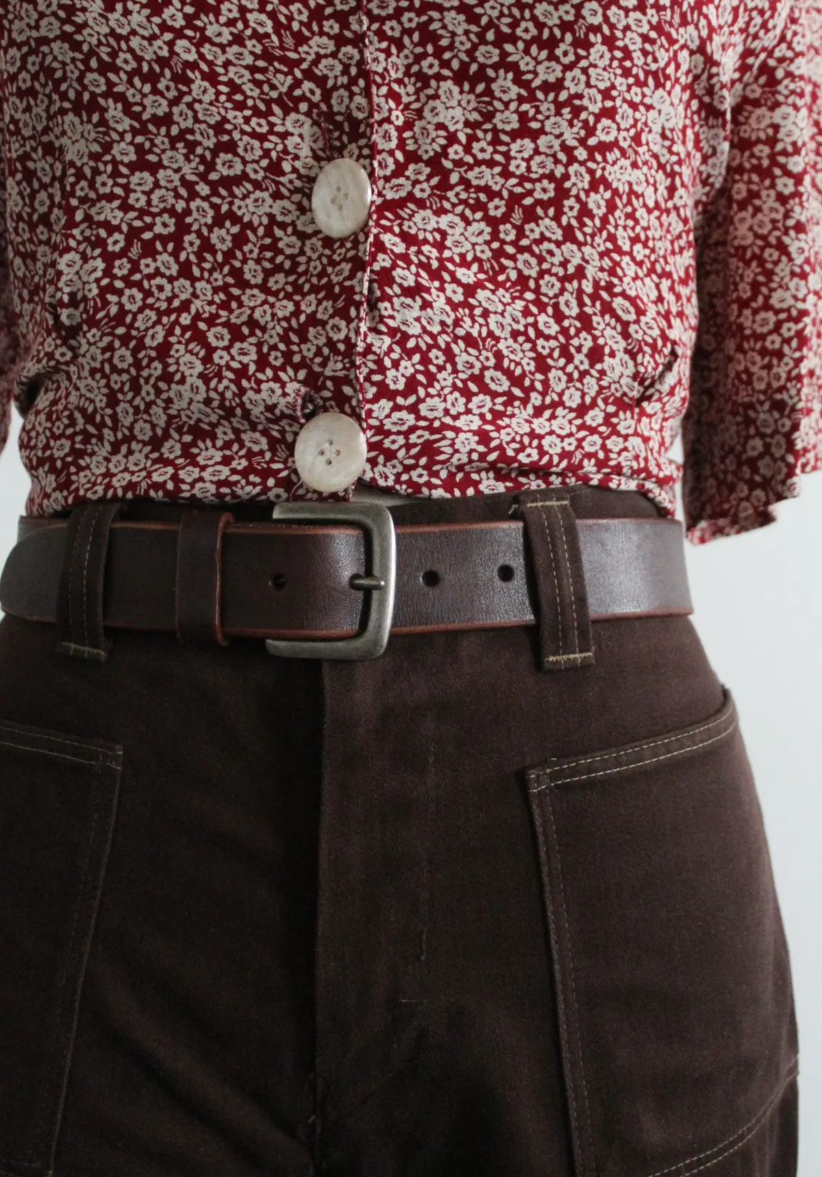 Whiskey Leather Belt 1