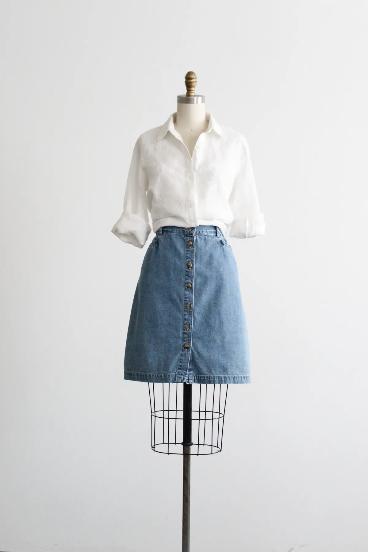 Big Sur Denim Skirt 1