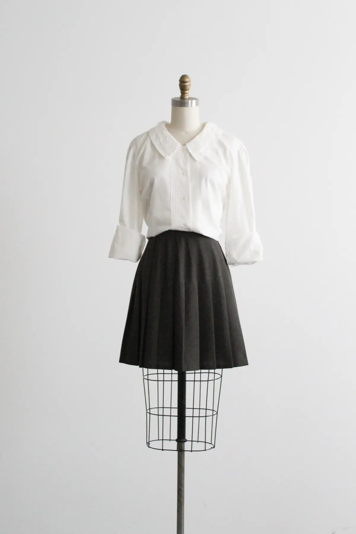 Olivebranch Pleated Skirt 1