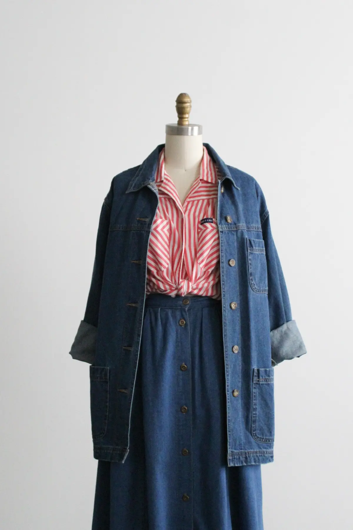 Denim Chore Coat 1