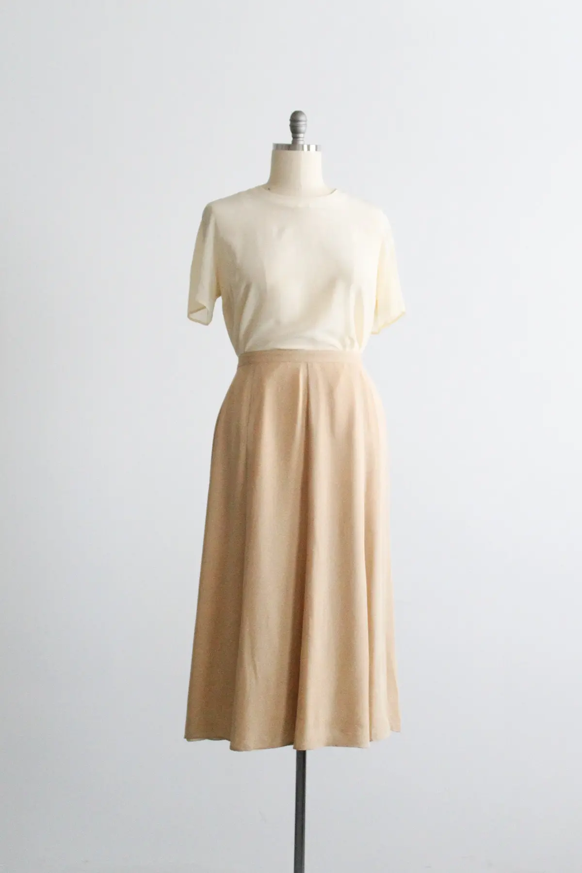 Delphinium Silk Skirt 1