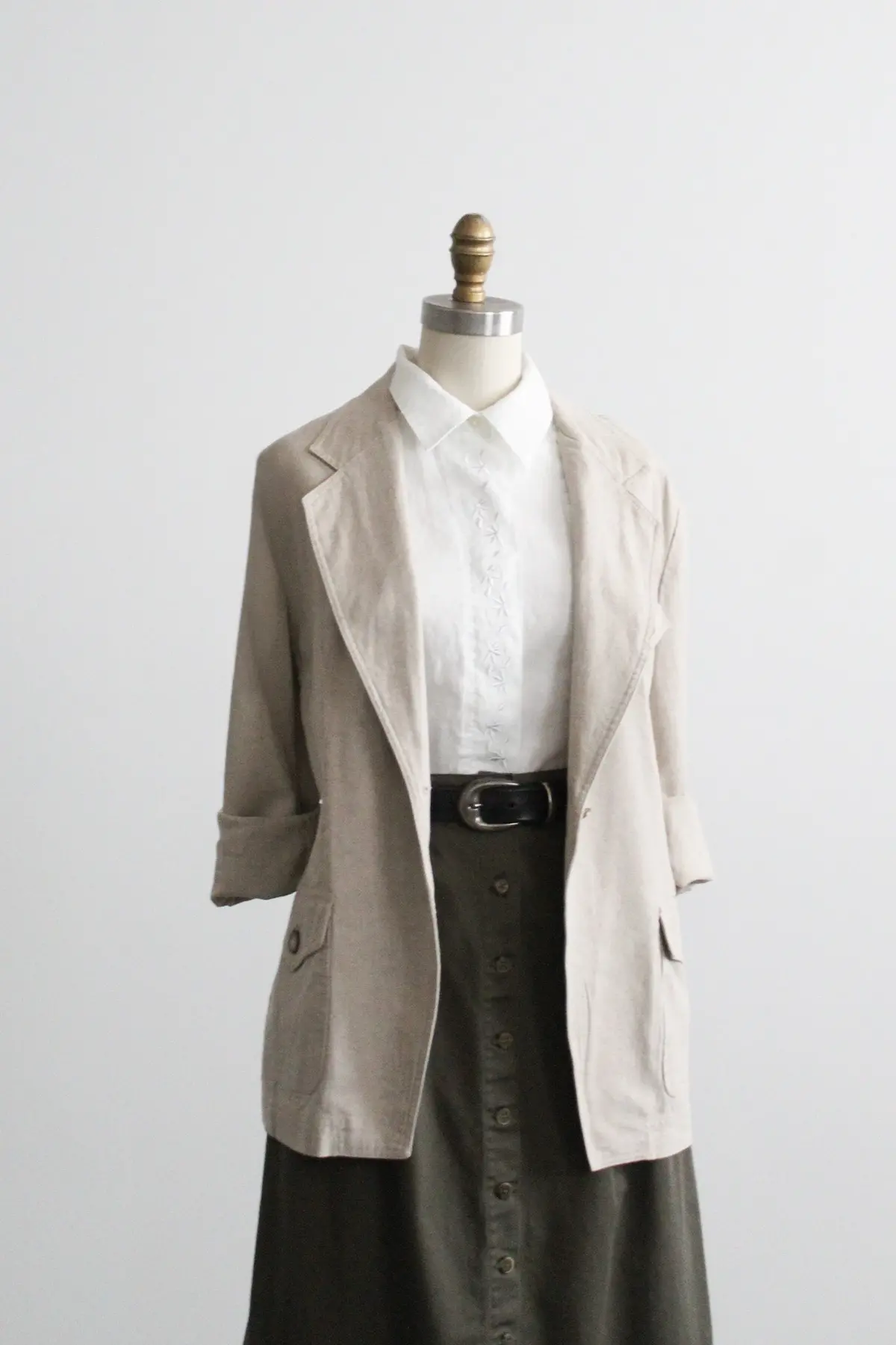 Driftwood Linen Blazer 1