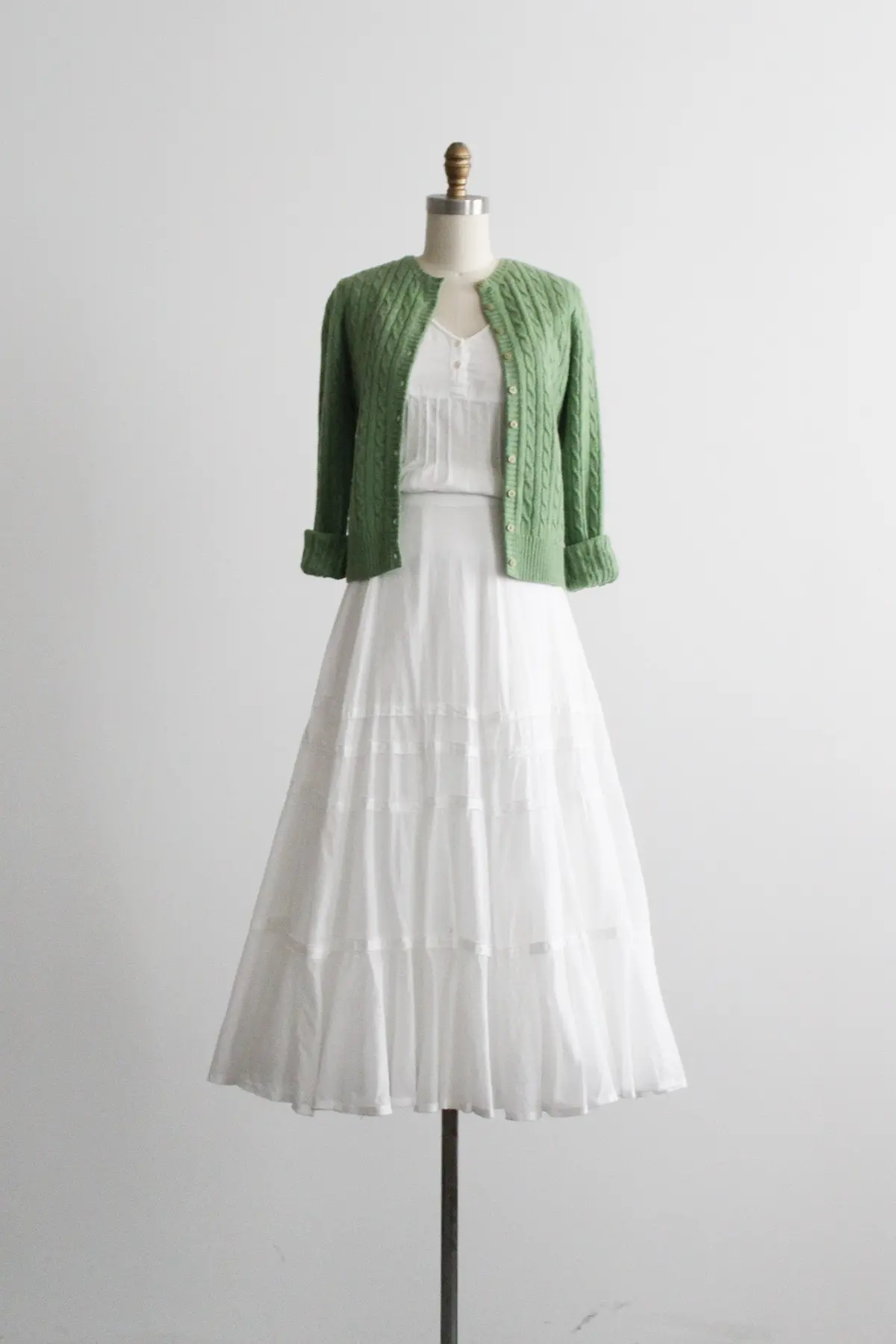 Grass Wool Cardigan 2