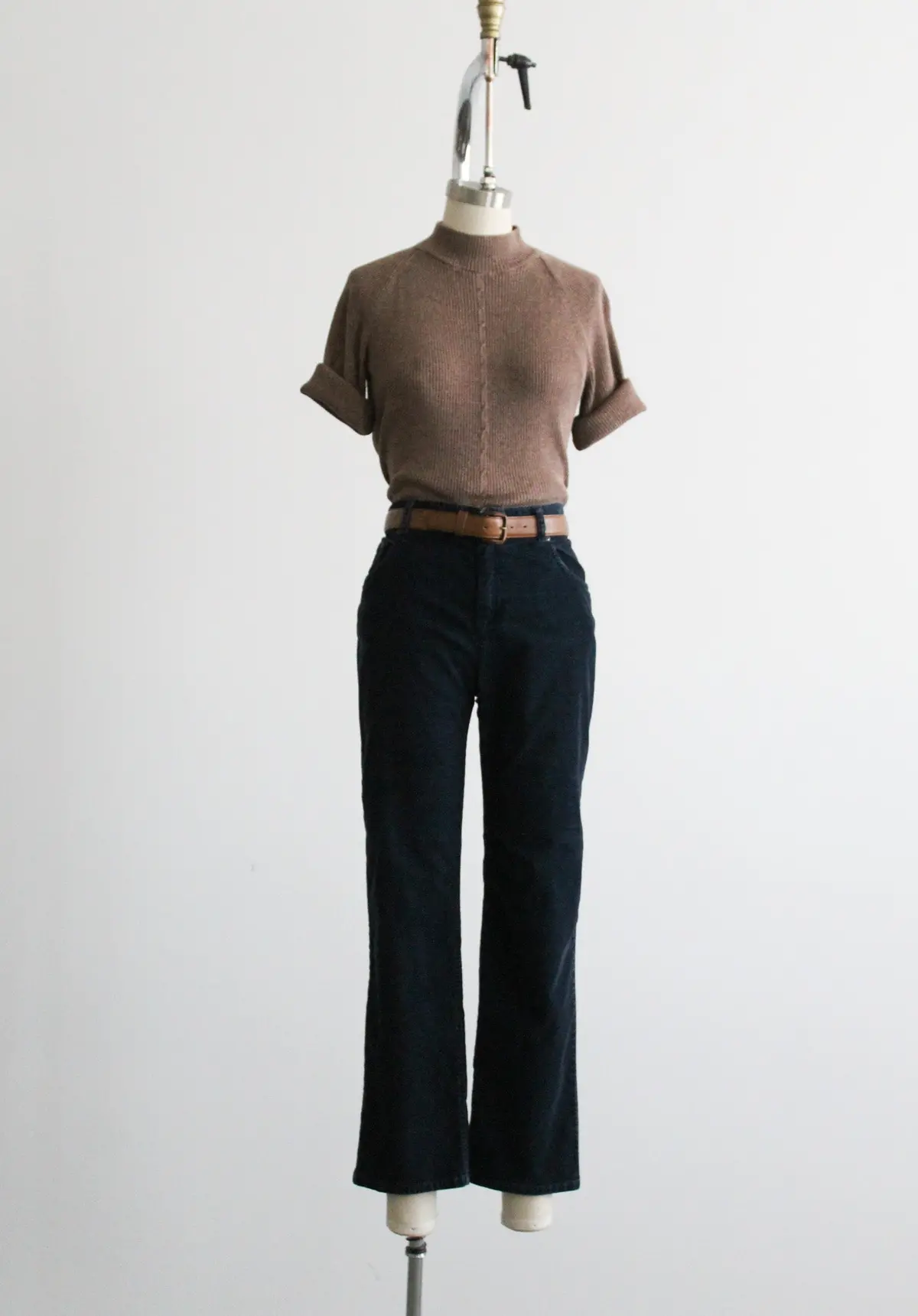 Night Sky Cotton Corduroy Trousers 1