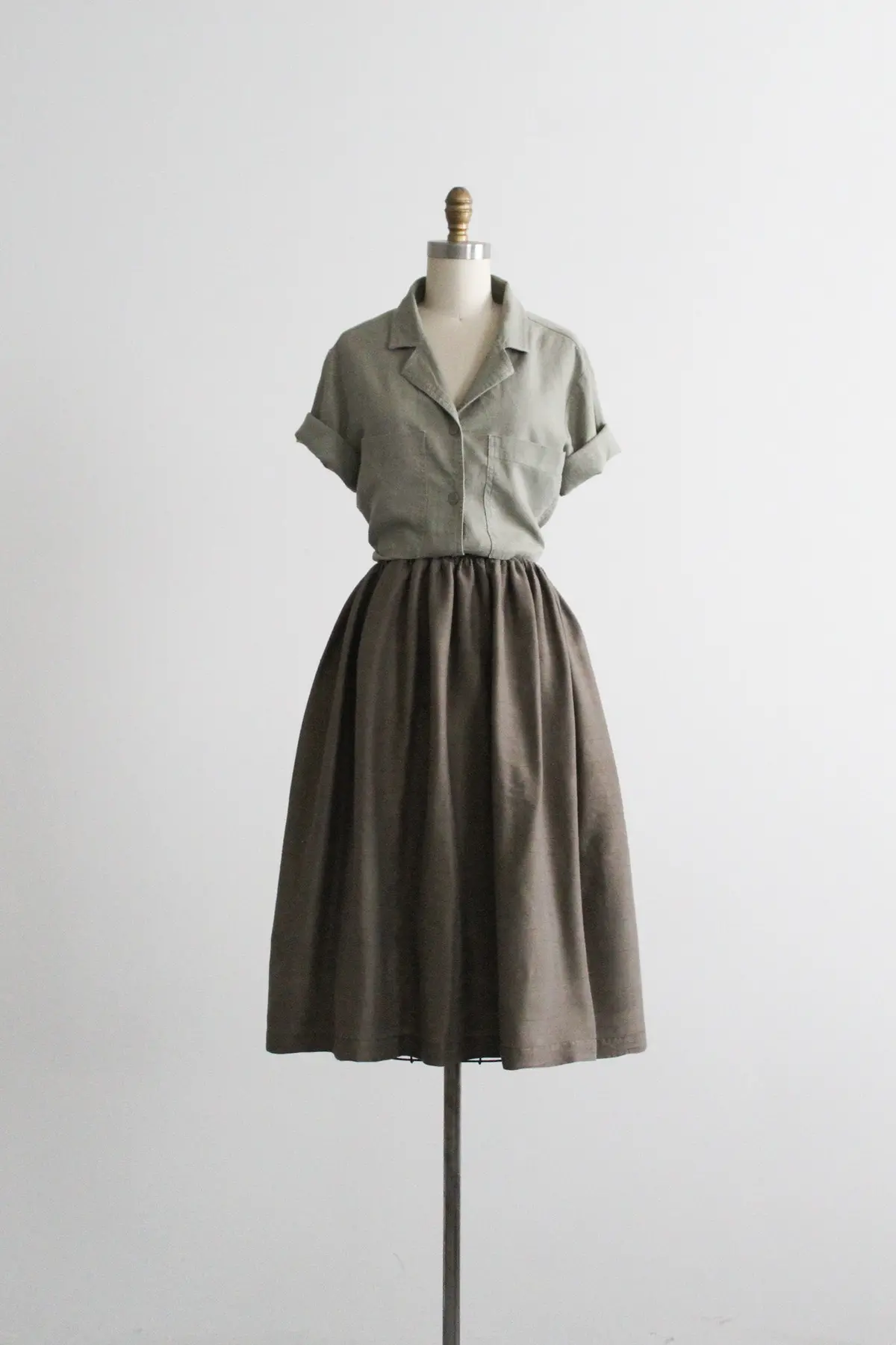 Sageleaf Silk Skirt 1