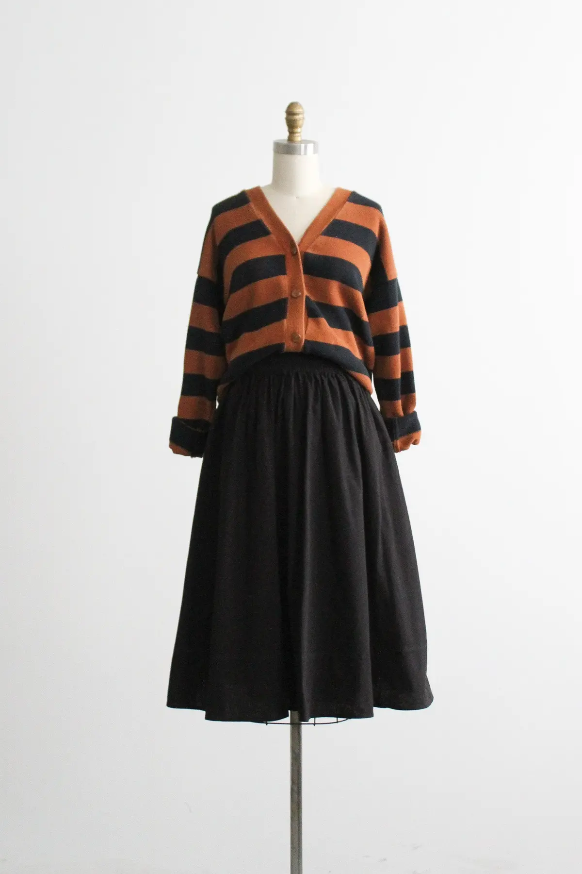 Inkwell Cotton Midi Skirt 1
