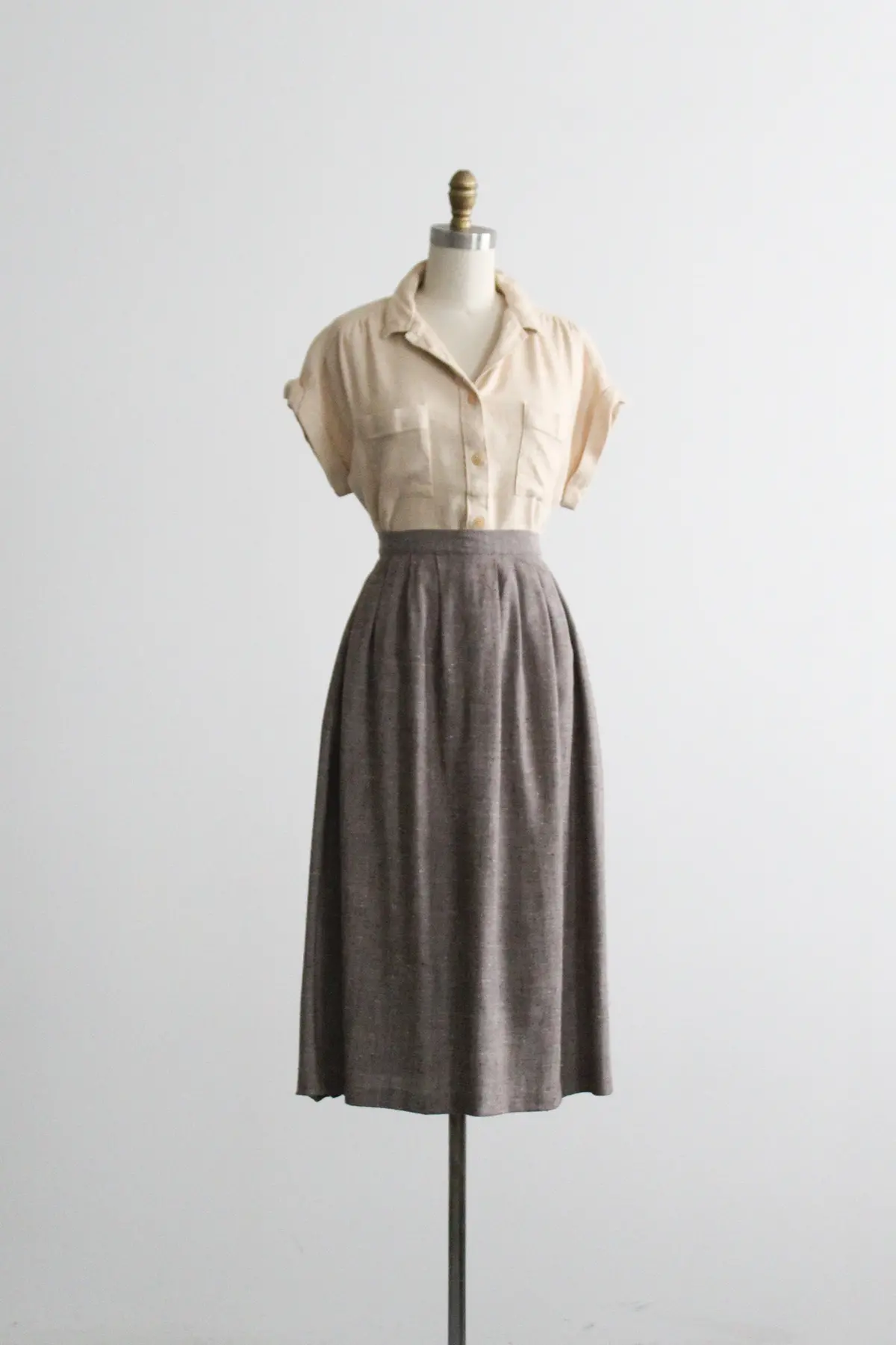 Dappled Fawn Midi Skirt 1