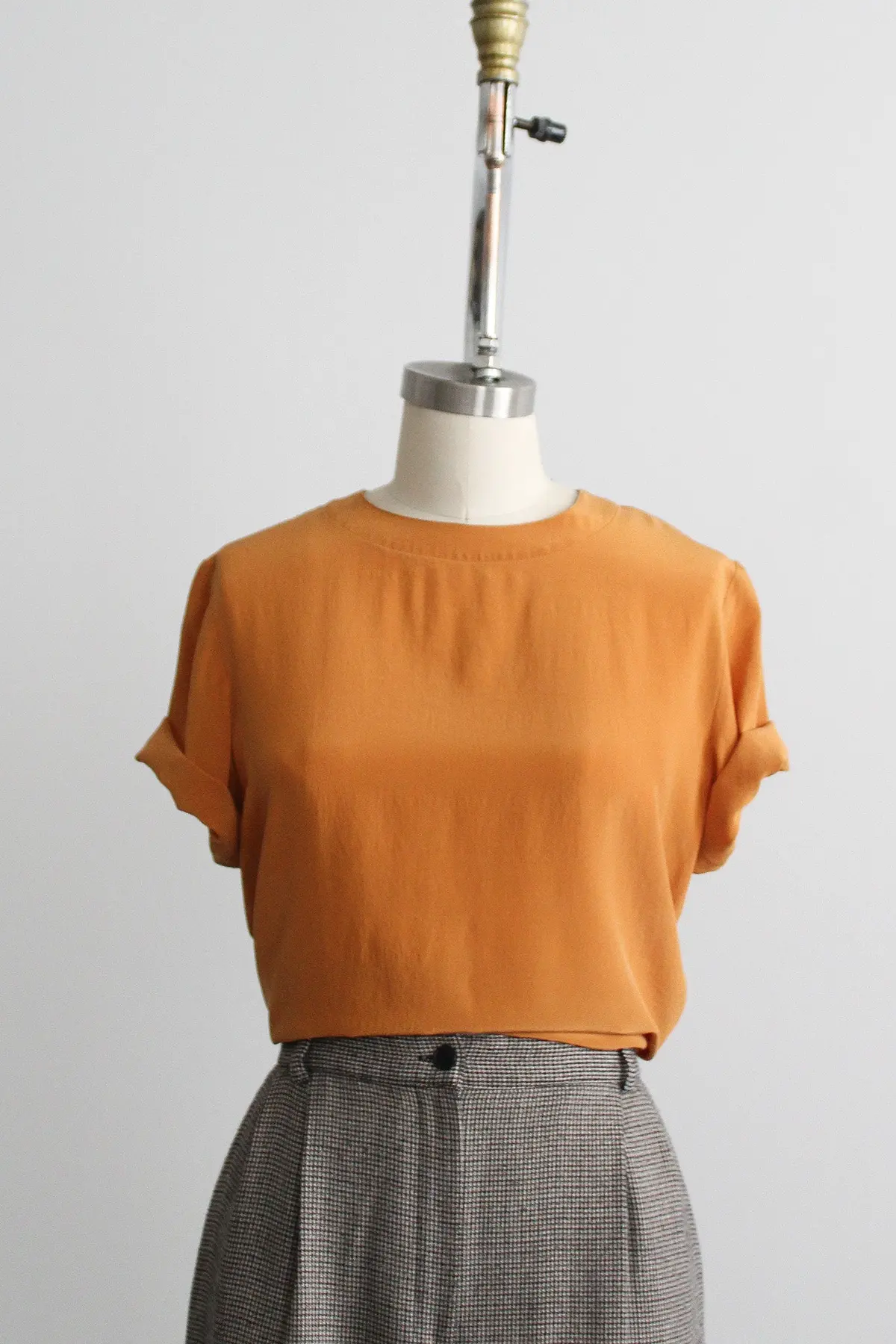 Turmeric Silk Tee 1