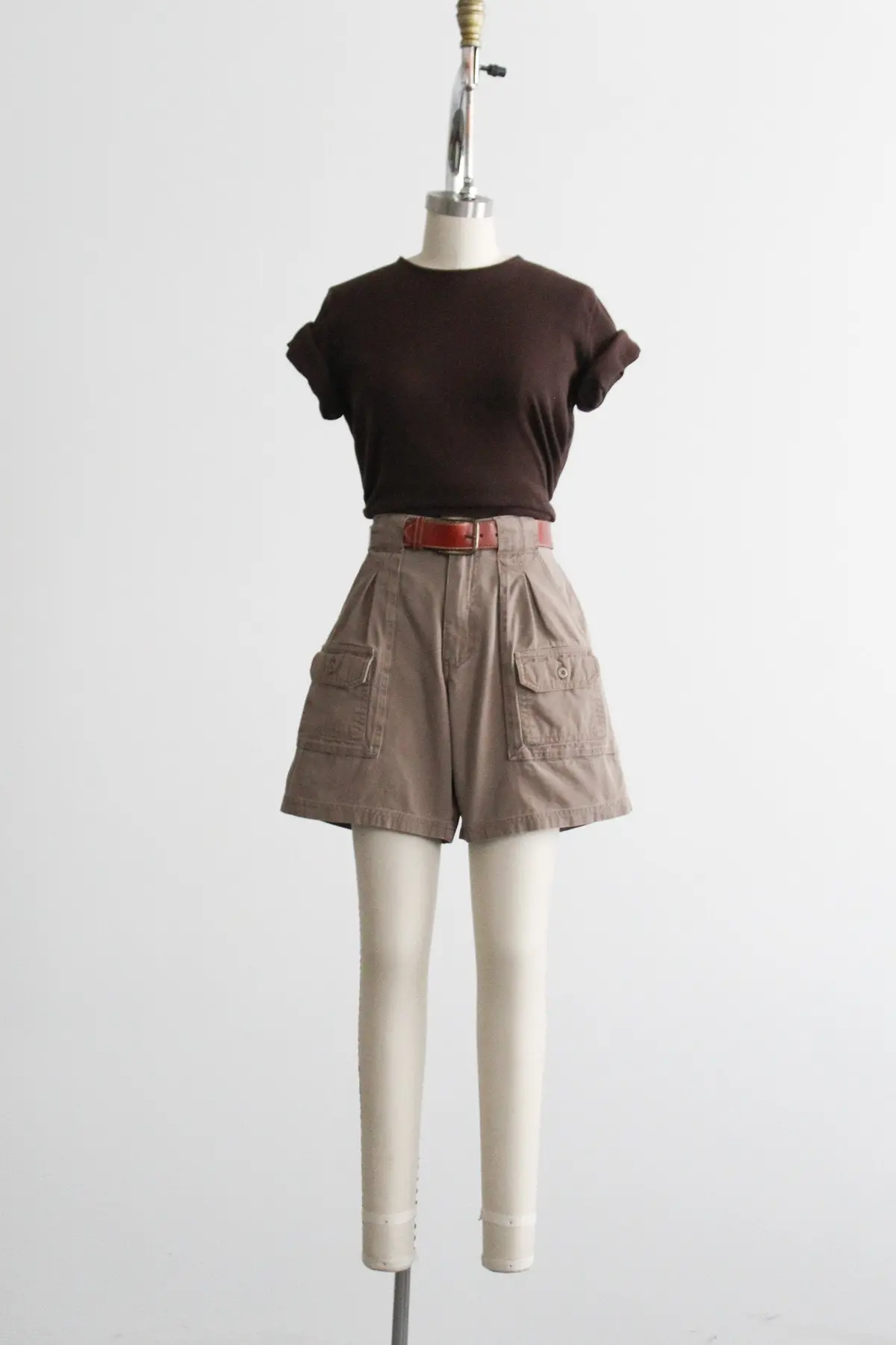 Sandstone Cargo Shorts 1