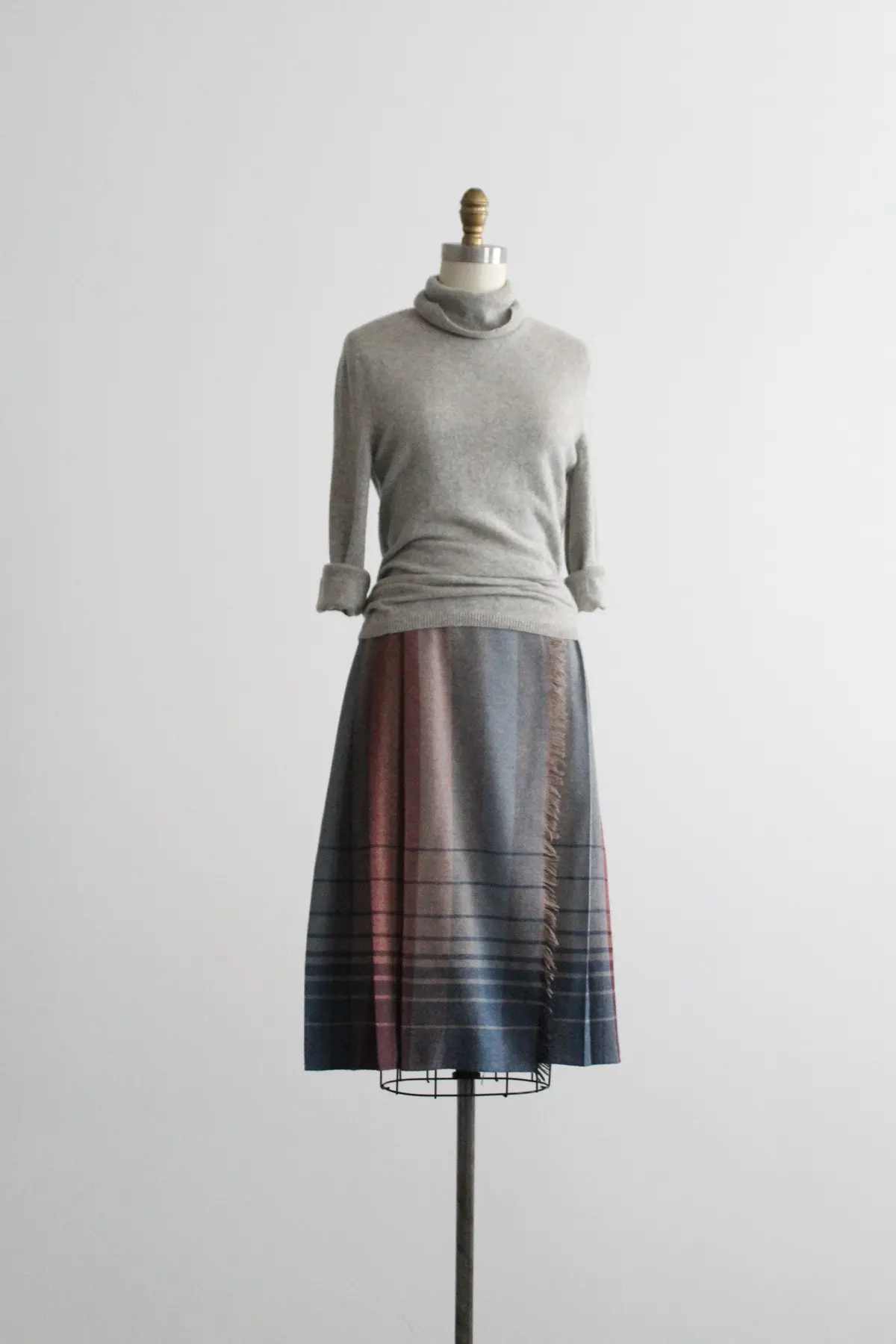 Beaumaris Wool Wrap Skirt 1