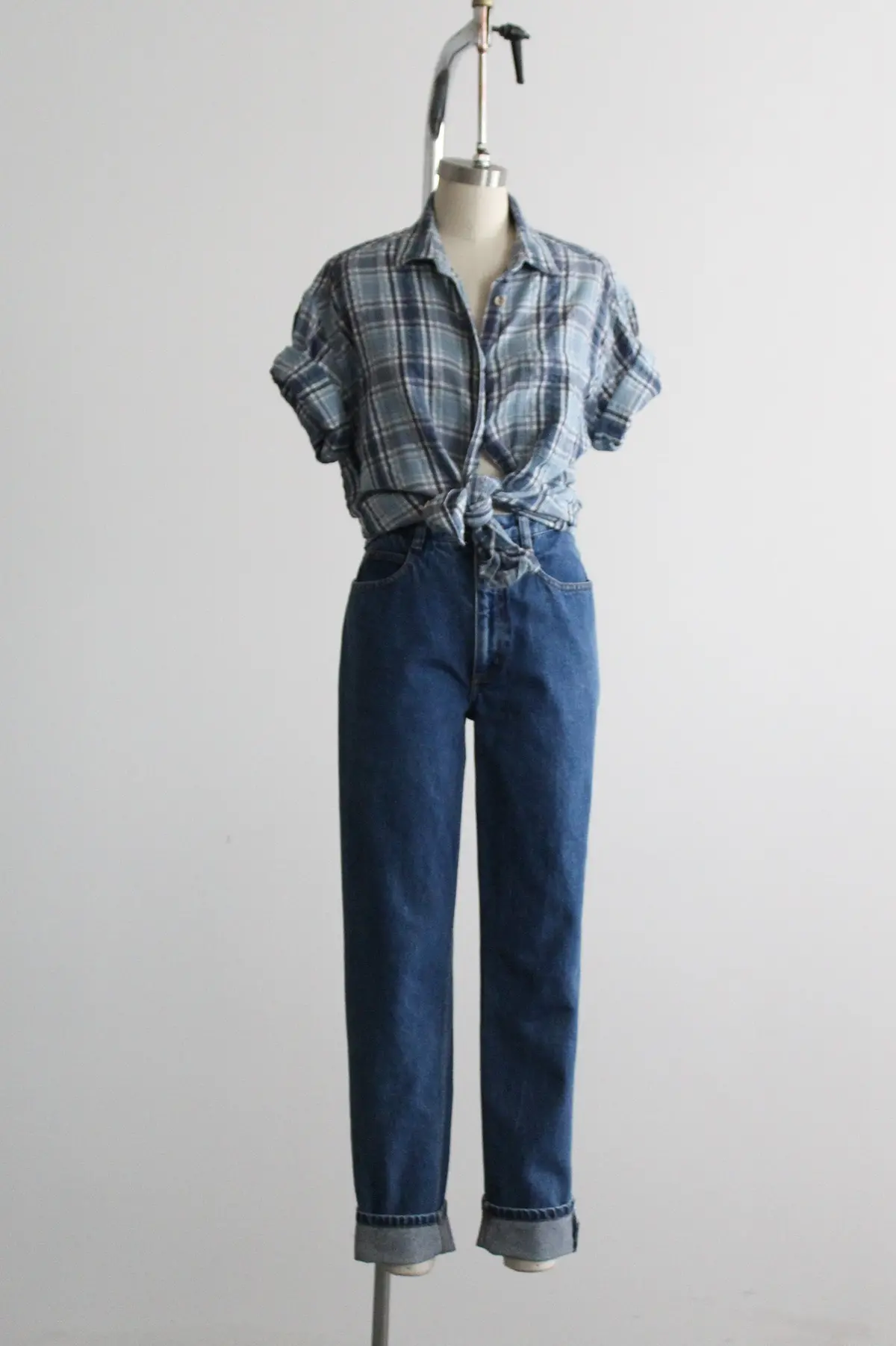 Indigo Mom Jeans 1
